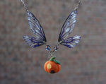 Load image into Gallery viewer, Pumpkin House necklace - purple
