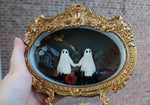 Load image into Gallery viewer, OOAK Fae Ghosties in Love Frame
