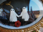 Load image into Gallery viewer, OOAK Fae Ghosties in Love Frame
