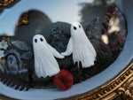 Load image into Gallery viewer, OOAK Fae Ghosties in Love Frame
