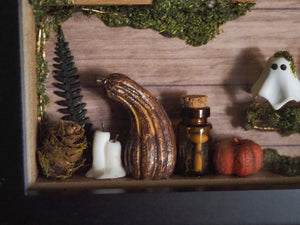 OOAK Fairy Shelf Frame - lightning