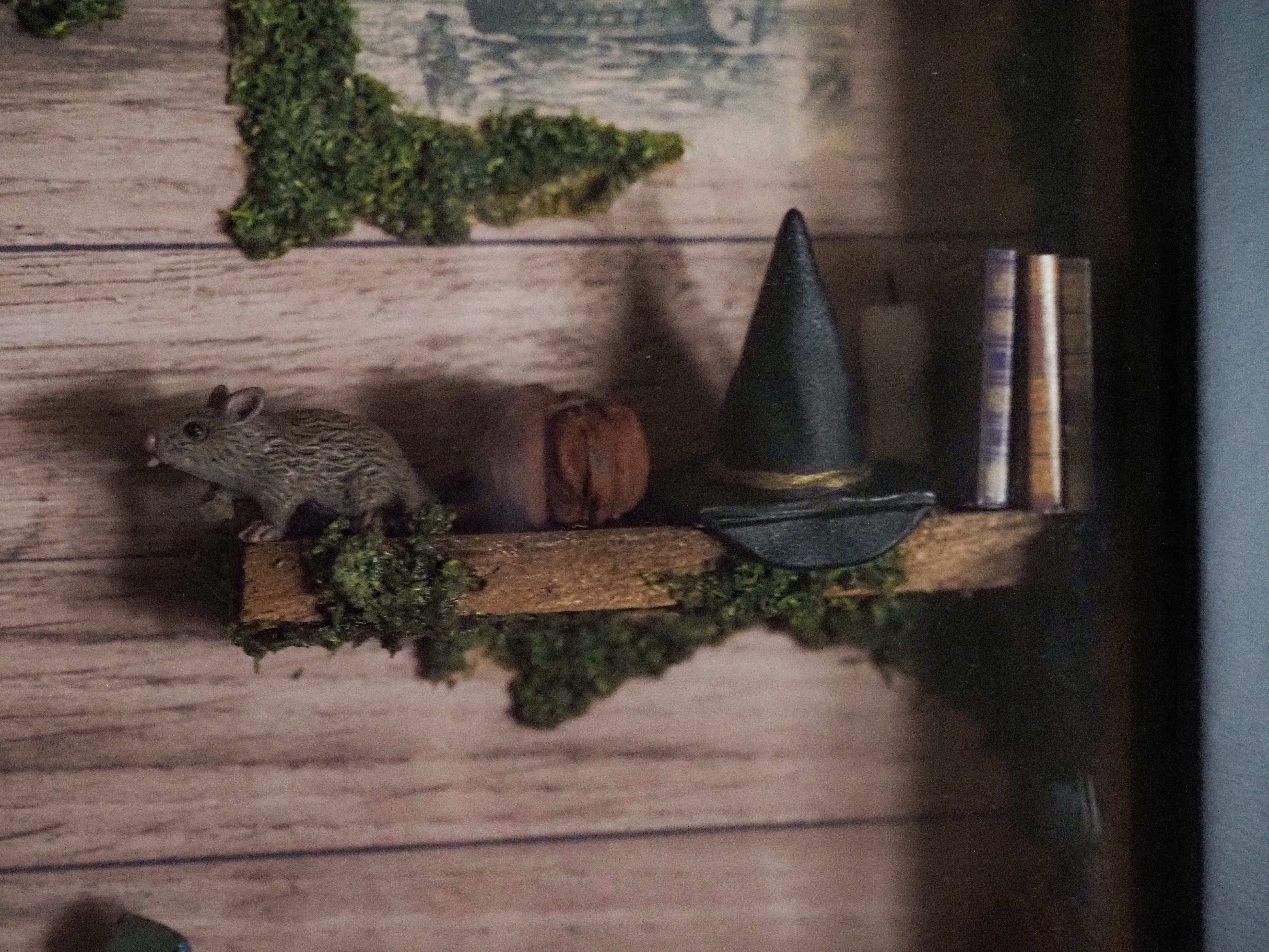 OOAK Fairy Shelf Frame - lightning