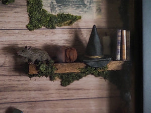 OOAK Fairy Shelf Frame - lightning