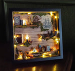 Lade das Bild in den Galerie-Viewer, OOAK Fairy Shelf Frame - lightning
