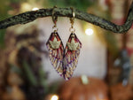 Lade das Bild in den Galerie-Viewer, Earrings Maple Leaf - gold, sunrise
