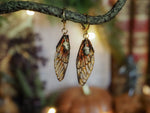 Lade das Bild in den Galerie-Viewer, Earrings Acorn - pumpkin patch, gold
