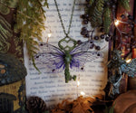 Lade das Bild in den Galerie-Viewer, OOAK Flying Key - purple magic
