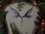 Lade das Bild in den Galerie-Viewer, Enchanted Necklace - purple, key
