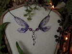 Lade das Bild in den Galerie-Viewer, Enchanted Necklace - purple, key
