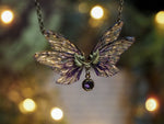 Load image into Gallery viewer, Mini necklace - purple, gold
