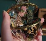 Load image into Gallery viewer, OOAK Glass hearted container - nature

