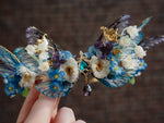 Load image into Gallery viewer, OOAK Crown - Spring - purple, blue
