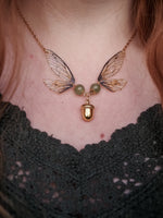 Lade das Bild in den Galerie-Viewer, Enchanting necklace - nature, acorn
