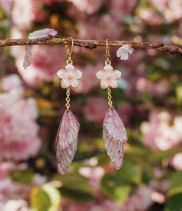 Cherry Blossom Earrings - made to order