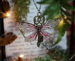 Lade das Bild in den Galerie-Viewer, Flying key small - bronce, pink
