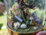 Load image into Gallery viewer, OOAK Fairy Globe &quot;Enchanting Book&quot;
