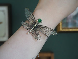 Flying Key Bracelet - black, silver