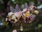 Lade das Bild in den Galerie-Viewer, OOAK Hair Comb Cherry Blossom

