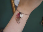 Lade das Bild in den Galerie-Viewer, Bracelet pink leaf
