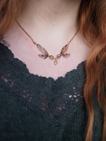 Lade das Bild in den Galerie-Viewer, Enchanting necklace - pumpkin patch, acorn - mini
