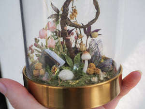 OOAK Fairy Globe "Enchanting Book"