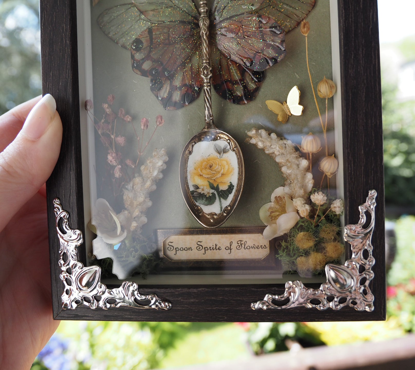 OOAK Spoon Sprite or Flowers