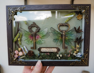 OOAK Double Frame "Guardians of the Forest"