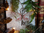 Lade das Bild in den Galerie-Viewer, Flying key small - bronce, pink
