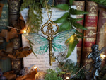 Lade das Bild in den Galerie-Viewer, Flying Key - golden, emerald
