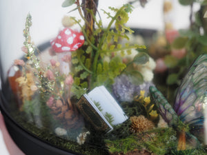 OOAK Fairy Globe "Enchanting Book"