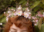 Load image into Gallery viewer, OOAK Cherry Blossom Crown
