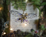 Lade das Bild in den Galerie-Viewer, Flower Fae Key necklace - purple
