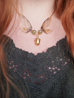 Lade das Bild in den Galerie-Viewer, Enchanting necklace - nature, acorn
