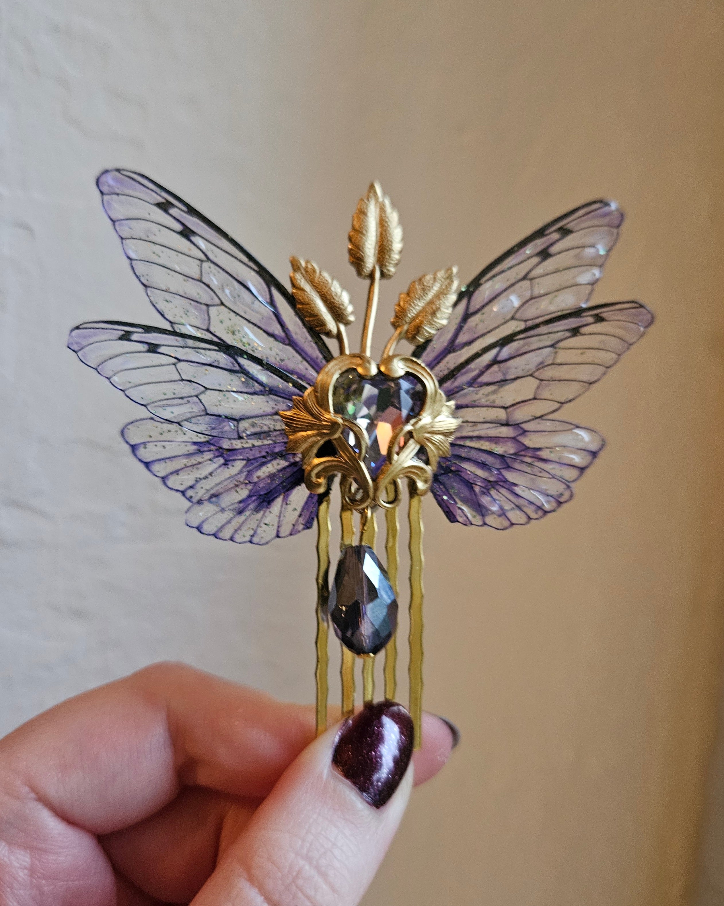 Enchanting Fae Queen Comb