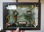 Lade das Bild in den Galerie-Viewer, OOAK Double Frame &quot;Guardians of the Forest&quot;
