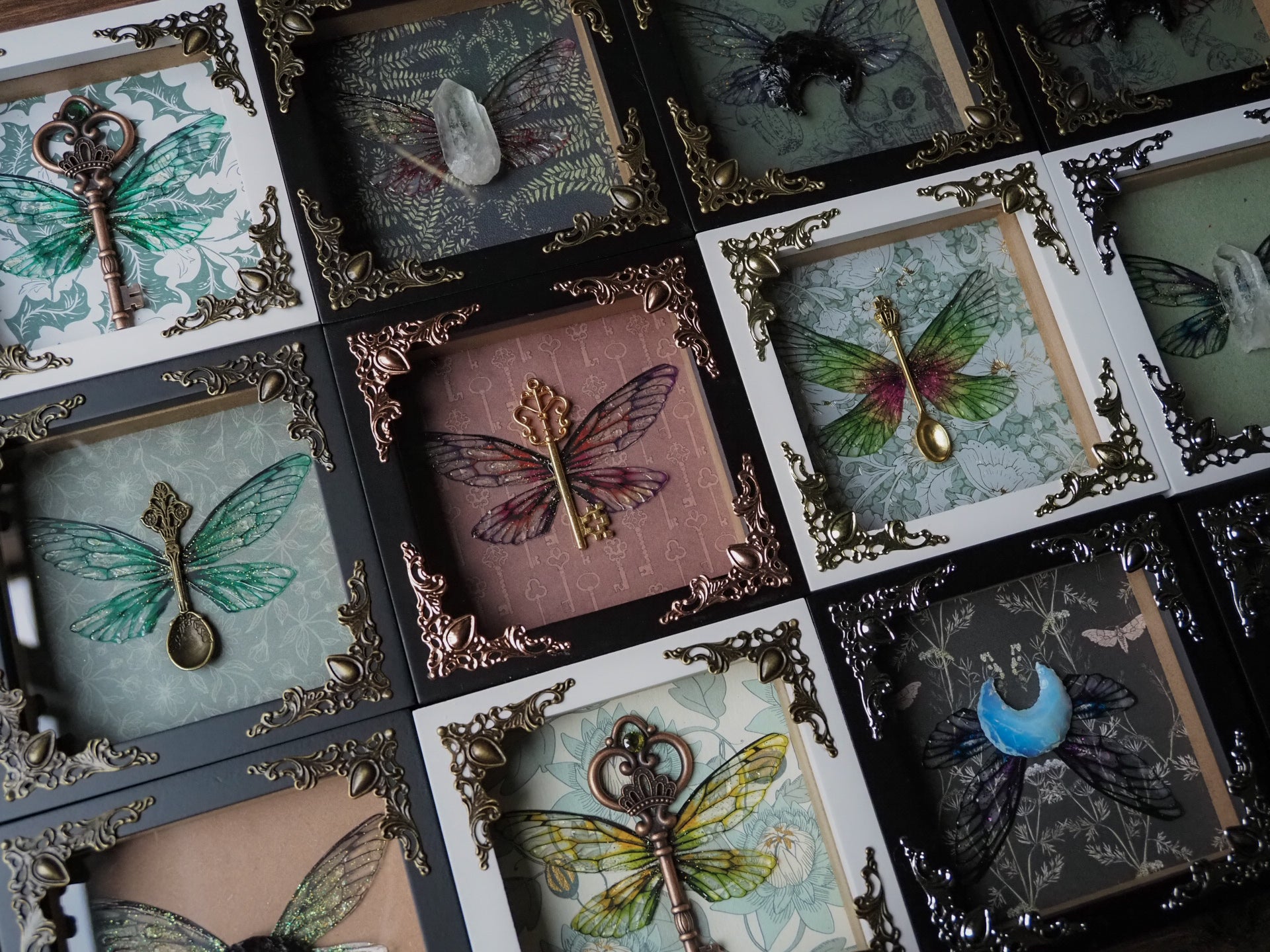 OOAK Tiny Fairy Frames - different options