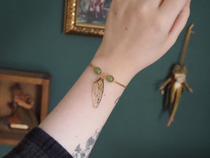 Bracelet - nature, mushroom