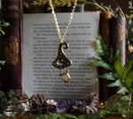 Load image into Gallery viewer, Magical Mushroom necklace - stainless steel
