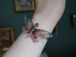 Lade das Bild in den Galerie-Viewer, Flying Key Bracelet - Sunrise, silver
