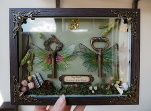 OOAK Double Frame "Guardians of the Forest"