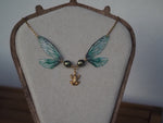Lade das Bild in den Galerie-Viewer, Enchanting necklace - green, frog
