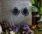 Load image into Gallery viewer, Elf ear cuffs blue black

