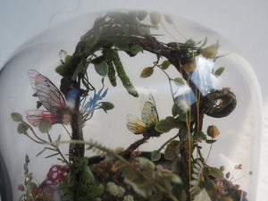 OOAK Enchanted Fairy Forest Globe Big