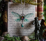 Lade das Bild in den Galerie-Viewer, Pixie necklace - emerald
