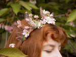 Load image into Gallery viewer, OOAK Cherry Blossom Crown
