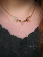 Lade das Bild in den Galerie-Viewer, Enchanting necklace - nature, acorn - mini

