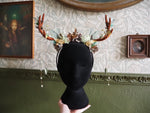 Lade das Bild in den Galerie-Viewer, OOAK Antler Headpiece - Woodland Deer
