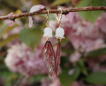 Lade das Bild in den Galerie-Viewer, Lilly Glass Pearl Earrings pink
