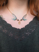 Lade das Bild in den Galerie-Viewer, Enchanting necklace - green, frog
