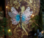 Lade das Bild in den Galerie-Viewer, Fae Sword necklace - pink, turquoise, silver
